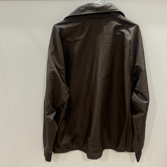 Vintage Men’s Brown L Wind breaker style nylon Hires Rootbeer Delivery Jacket - Picture 5 of 9